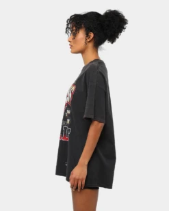 Mitchell & Ness Chicago Bulls Vintage Champ Tee Black -Culture Kings Shop 02018142 YB001 womens 0024