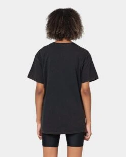 Mitchell & Ness Indianapolis Colts Oversized Logo Short Sleeve Vintage T-Shirt Vintage Black -Culture Kings Shop 02028872 YV009 womens 0040