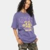 Mitchell & Ness Los Angeles Lakers Vintage Champs Trophy T-Shirt Faded Purple -Culture Kings Shop 02030470 YF432 womens 0010