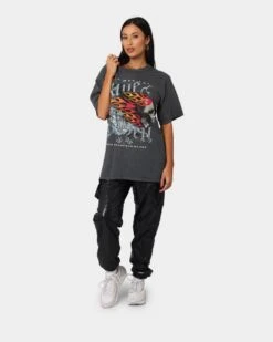 Rats Get Fat Ride Like Hell Vintage T-Shirt Black Dye -Culture Kings Shop 02032269 YB929 womens 0070