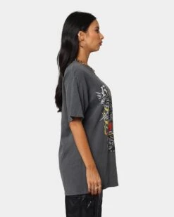 Rats Get Fat Wings Of Fury Vintage T-Shirt Black Dye -Culture Kings Shop 02032270 YB929 womens 0050