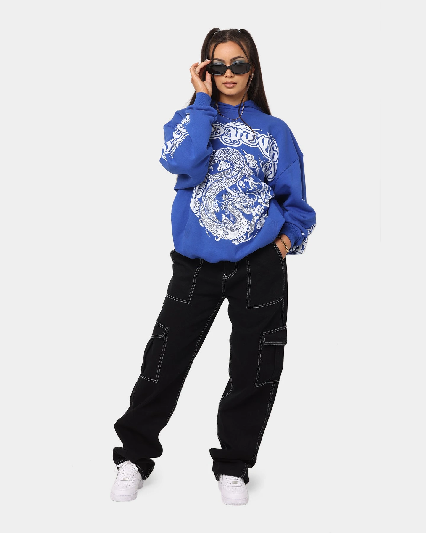 Loiter Oblivion Hoodie Blue 5 Loiter Oblivion Hoodie Blue - Image 3