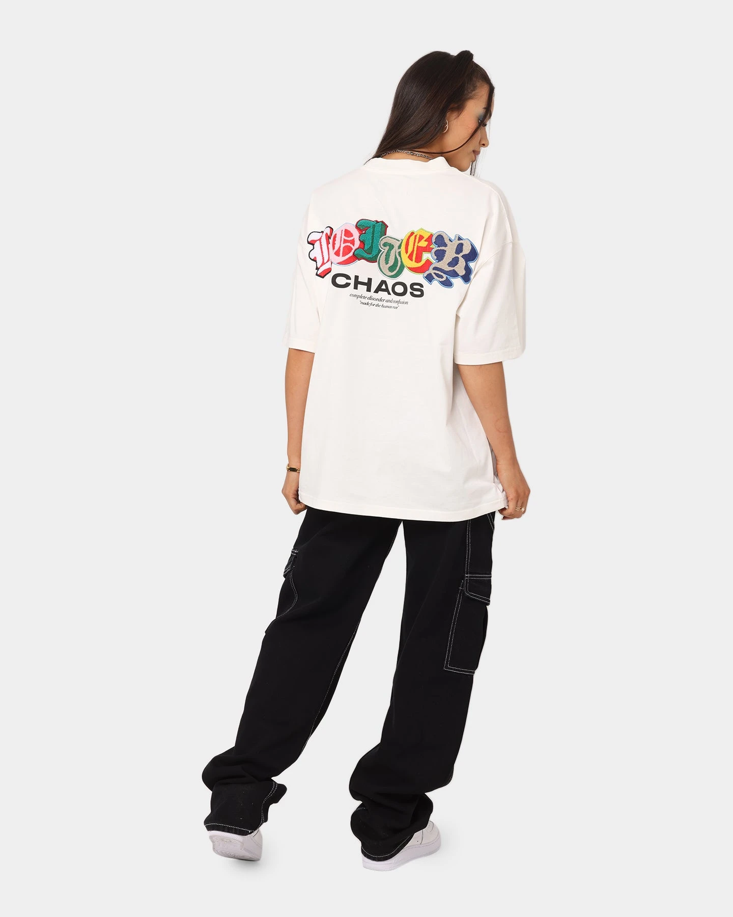 Loiter Chaos T-Shirt Off White 4 Loiter Chaos T-Shirt Off White - Image 2