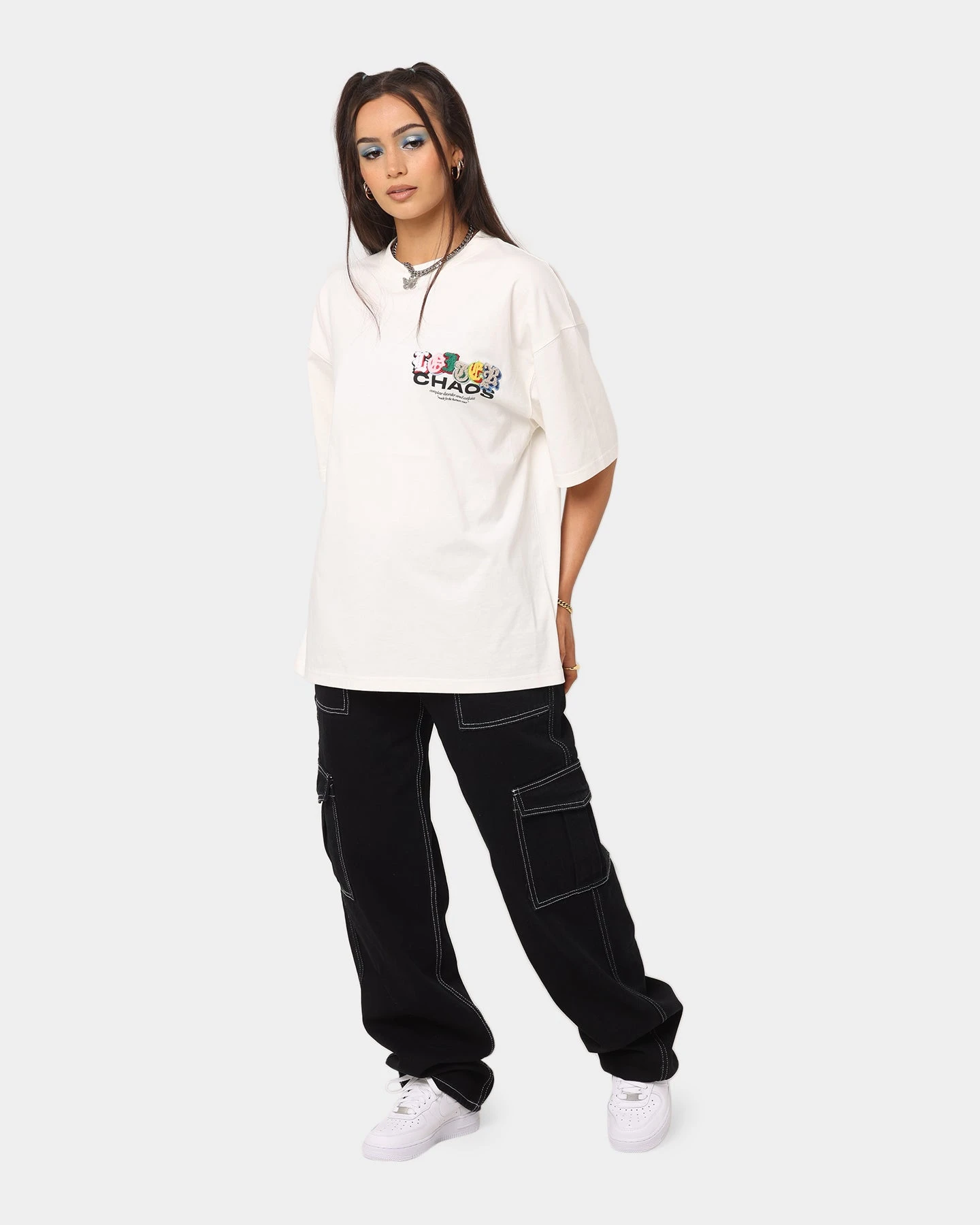 Loiter Chaos T-Shirt Off White 10 Loiter Chaos T-Shirt Off White - Image 8