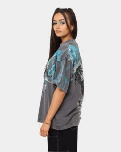 Loiter Lightning Motor Vintage T-Shirt Charcoal -Culture Kings Shop 02033142 YC300 womens 0060