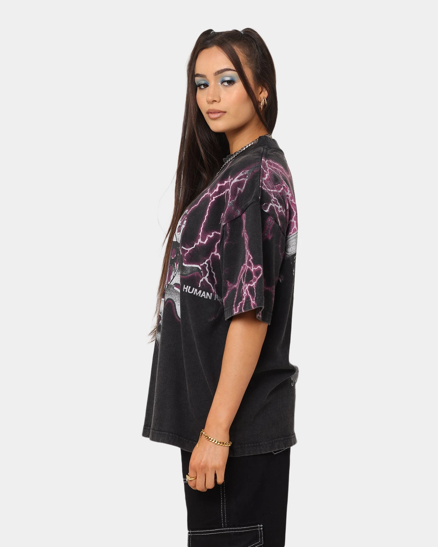 Loiter Lightning Motor Vintage T-Shirt Vintage Black 9 Loiter Lightning Motor Vintage T-Shirt Vintage Black - Image 7