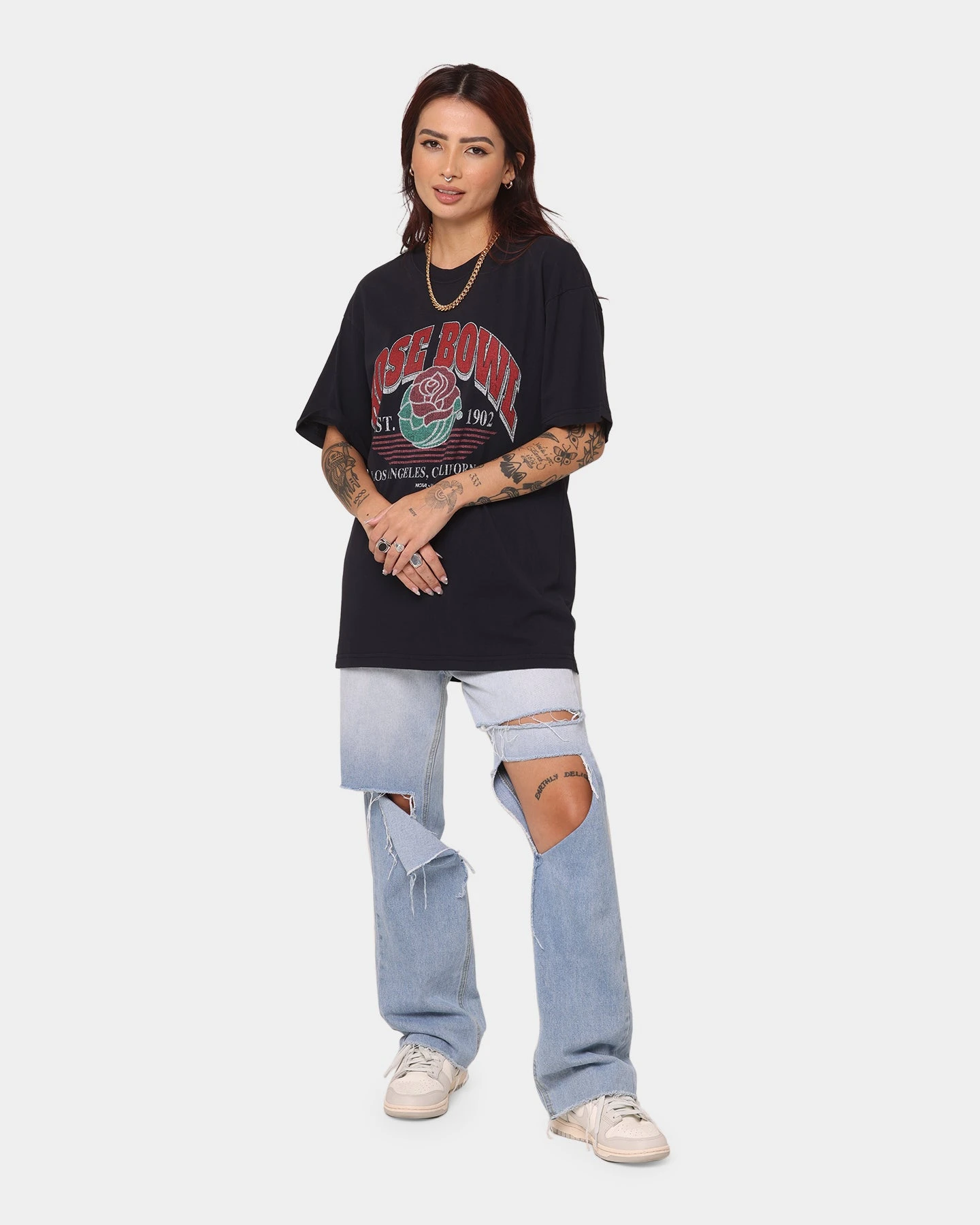 National Collegiate Athletic Association Rose Bowl Champ T-Shirt Vintage Black 4 National Collegiate Athletic Association Rose Bowl Champ T-Shirt Vintage Black - Image 2