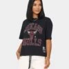 Mitchell & Ness Women's Chicago Bulls Vintage Ivy Arch T-Shirt Washed Black 1 Mitchell & Ness Women's Chicago Bulls Vintage Ivy Arch T-Shirt Washed Black -Culture Kings Shop 02033793 YW607 womens 0010