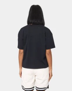 Mitchell & Ness Women's Chicago Bulls Vintage Ivy Arch T-Shirt Washed Black -Culture Kings Shop 02033793 YW607 womens 0040