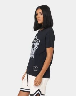 Mitchell & Ness Women's Las Vegas Raiders Vintage NFL Big Logo T-Shirt Faded Black 14 Mitchell & Ness Women's Las Vegas Raiders Vintage NFL Big Logo T-Shirt Faded Black -Culture Kings Shop 02033798 YB554 womens 0060