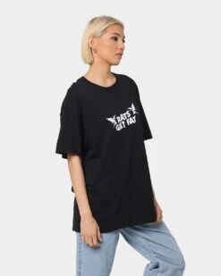 Rats Get Fat Bloody Rats Oversized Vintage T-Shirt Black 14 Rats Get Fat Bloody Rats Oversized Vintage T-Shirt Black -Culture Kings Shop 02033809 YB001 womens 0050