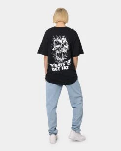 Rats Get Fat Bloody Rats Oversized Vintage T-Shirt Black 16 Rats Get Fat Bloody Rats Oversized Vintage T-Shirt Black -Culture Kings Shop 02033809 YB001 womens 0070