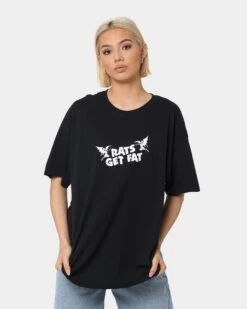 Rats Get Fat Bloody Rats Oversized Vintage T-Shirt Black 17 Rats Get Fat Bloody Rats Oversized Vintage T-Shirt Black -Culture Kings Shop 02033809 YB001 womens 0080