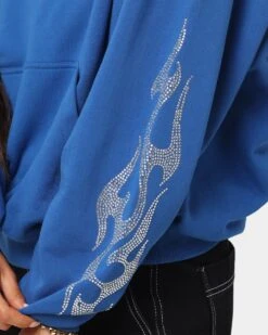 Loiter Cosmic Rhinestone Hoodie Blue -Culture Kings Shop 02033904 YX001 womens 0070