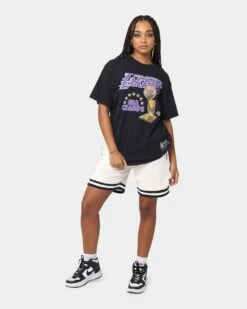 Mitchell & Ness Los Angeles Lakers '87 NBA Champs Vintage T-Shirt Vintage Black 10 Mitchell & Ness Los Angeles Lakers '87 NBA Champs Vintage T-Shirt Vintage Black -Culture Kings Shop 02034020 YV009 womens 0020