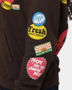 Loiter Cherry Bomb Hoodie Brown -Culture Kings Shop 02034326 YX300 womens 0100