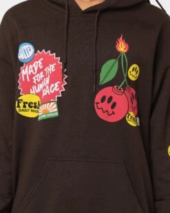 Loiter Cherry Bomb Hoodie Brown -Culture Kings Shop 02034326 YX300 womens 030