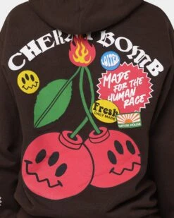 Loiter Cherry Bomb Hoodie Brown -Culture Kings Shop 02034326 YX300 womens 040