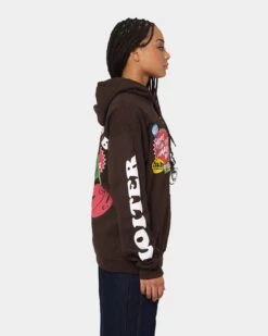 Loiter Cherry Bomb Hoodie Brown -Culture Kings Shop 02034326 YX300 womens 050