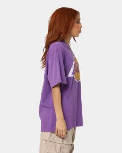 Mitchell & Ness Los Angeles Lakers Vintage Finals T-Shirt Faded Purple -Culture Kings Shop 02034578 YF432 womens 0060