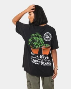 Goat Crew Chemist Vintage T-Shirt Black Wash -Culture Kings Shop 02034615 YB295 womens 0070