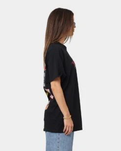 Goat Crew Racing Logo Vintage T-Shirt Black -Culture Kings Shop 02034622 YB001 womens 0050