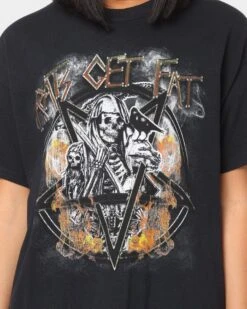 Rats Get Fat American Tour Vintage T-Shirt Black 10 Rats Get Fat American Tour Vintage T-Shirt Black -Culture Kings Shop 02034688 YB001 womens 0030