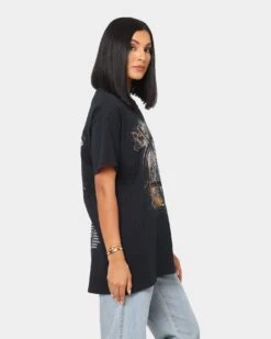 Rats Get Fat American Tour Vintage T-Shirt Black 12 Rats Get Fat American Tour Vintage T-Shirt Black -Culture Kings Shop 02034688 YB001 womens 0050