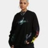 Loiter Cyber Scorpion Long Sleeve T-Shirt Black -Culture Kings Shop 02034790 YB001 womens 0010