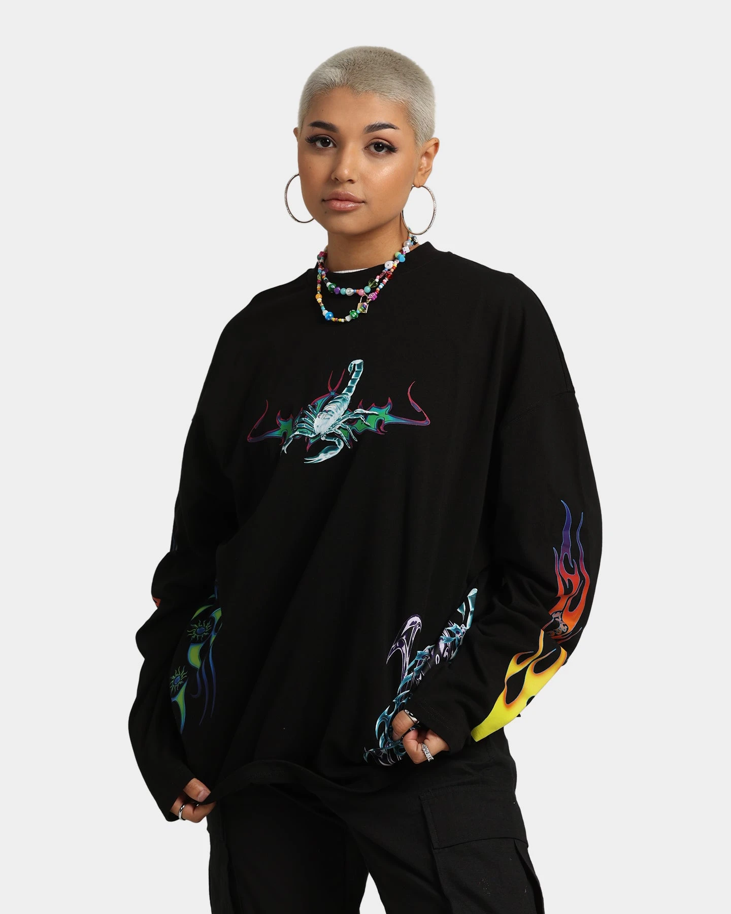 Loiter Cyber Scorpion Long Sleeve T-Shirt Black 3 Loiter Cyber Scorpion Long Sleeve T-Shirt Black