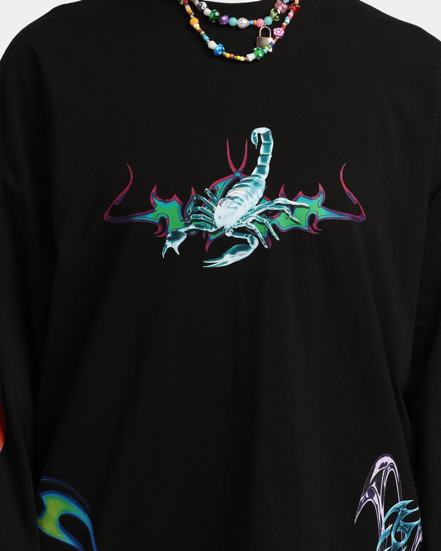 Loiter Cyber Scorpion Long Sleeve T-Shirt Black 5 Loiter Cyber Scorpion Long Sleeve T-Shirt Black - Image 3