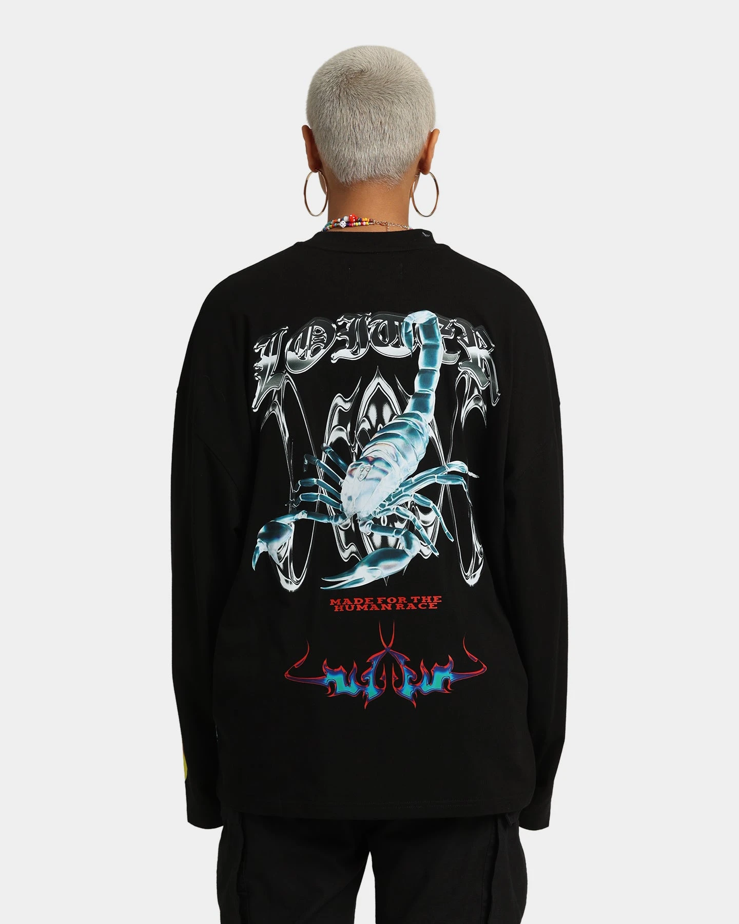 Loiter Cyber Scorpion Long Sleeve T-Shirt Black 6 Loiter Cyber Scorpion Long Sleeve T-Shirt Black - Image 4