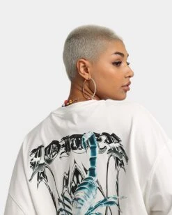 Loiter Cyber Scorpion Long Sleeve T-Shirt Off White -Culture Kings Shop 02034790 YO007 womens 0070