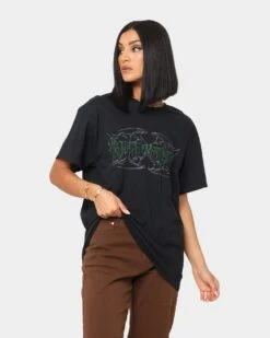 Rats Get Fat Smoking T-Shirt Black