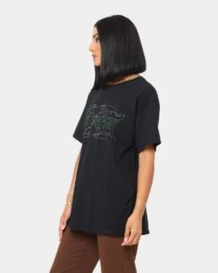 Rats Get Fat Smoking T-Shirt Black 13 Rats Get Fat Smoking T-Shirt Black -Culture Kings Shop 02034988 YB001 womens 0060