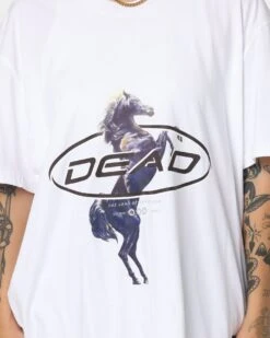 Dead Studios Till We Ride T-Shirt White/Black -Culture Kings Shop 02035360 YW110 womens 0030