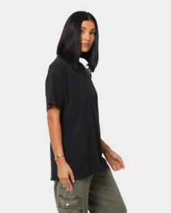 Goat Crew Stacked Logo Vintage T-Shirt Black Wash -Culture Kings Shop 02035690 YB295 womens 0050 12fe61e0 210e 4ec5 a752 9f30a522a4a9