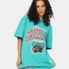 Mitchell & Ness Vancouver Grizzlies XL Arch Vintage T-Shirt Faded Teal