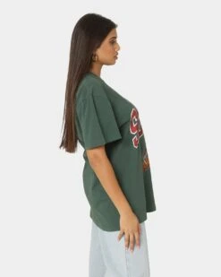 Mitchell & Ness Seattle Supersonics XL Arch Vintage T-Shirt Faded Dark Green -Culture Kings Shop 02035995 YF074 womens 0050