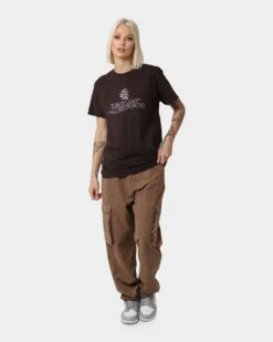 Anti Social Social Club Sometimes They Don't T-Shirt Brown -Culture Kings Shop 02036052 YX300 womens 0030