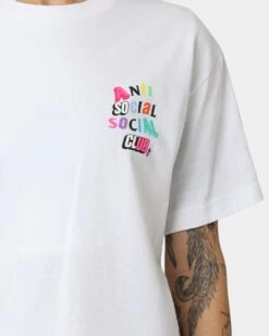 Anti Social Social Club The Real Me T-Shirt White -Culture Kings Shop 02036058 YW100 womens 0040