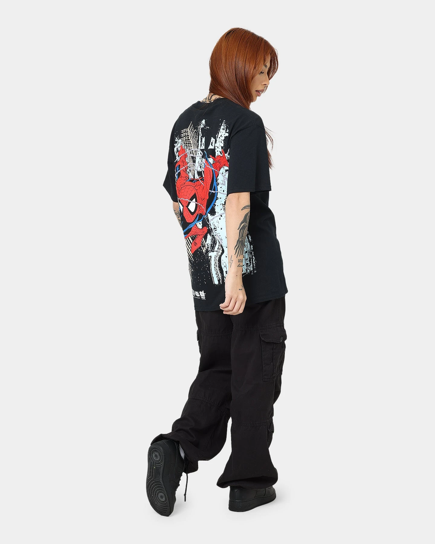 HUF X Marvel Spider-man T-Shirt Black 4 HUF X Marvel Spider-man T-Shirt Black - Image 2