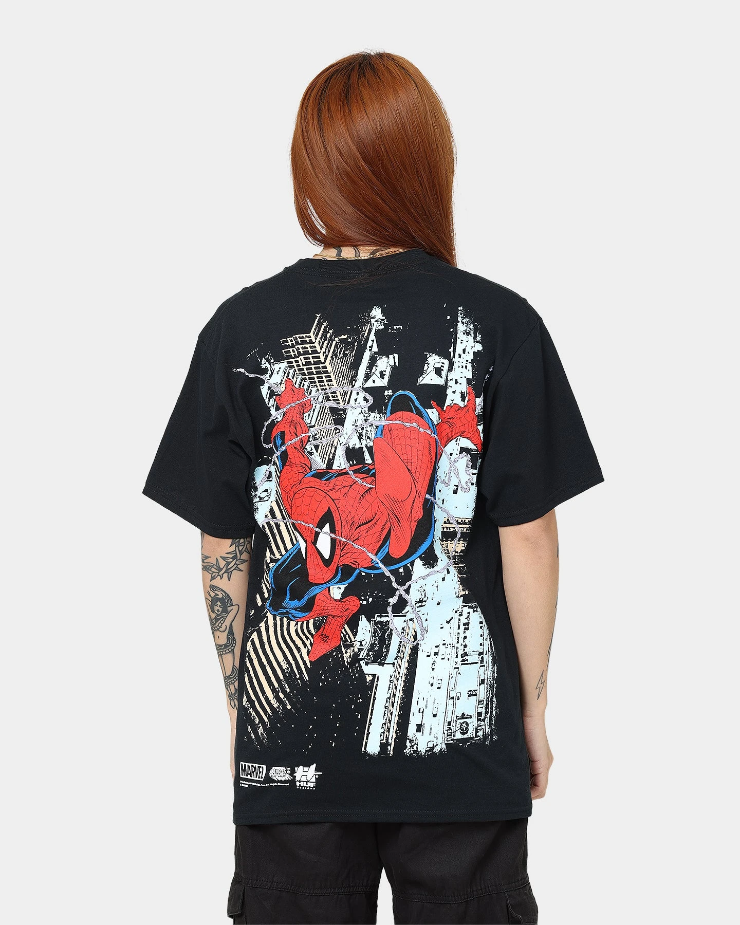 HUF X Marvel Spider-man T-Shirt Black 7 HUF X Marvel Spider-man T-Shirt Black - Image 5