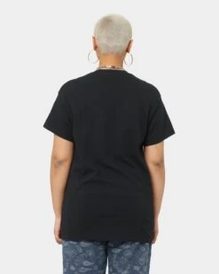 Goat Crew Drip Logo T-Shirt Black/Blue/Yellow -Culture Kings Shop 02036524 YB161 womens 0040