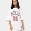 Mitchell & Ness Chicago Bulls Dennis Rodman #91 N & N Oversized T-Shirt Vintage White 1 Mitchell & Ness Chicago Bulls Dennis Rodman #91 N & N Oversized T-Shirt Vintage White -Culture Kings Shop 02036545 YV003 womens 0010