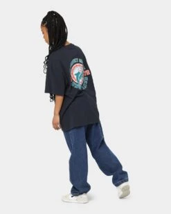Mitchell & Ness Miami Dolphins Undefeated Vintage T-Shirt Faded Black -Culture Kings Shop 02036561 YB554 womens 0080