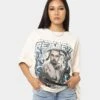 Goat Crew X Robert Whittaker Vintage T-Shirt Off White -Culture Kings Shop 02036607 YO007 womens 0010