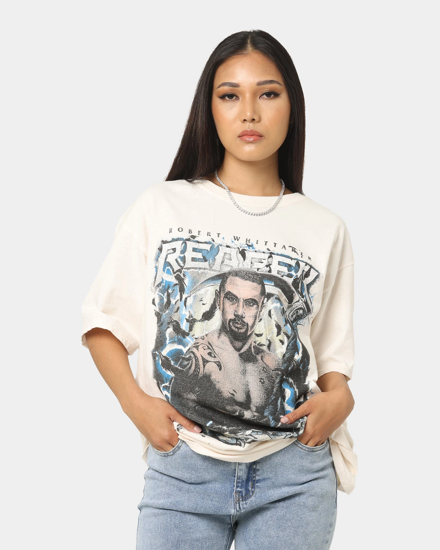 Goat Crew X Robert Whittaker Vintage T-Shirt Off White 3 Goat Crew X Robert Whittaker Vintage T-Shirt Off White