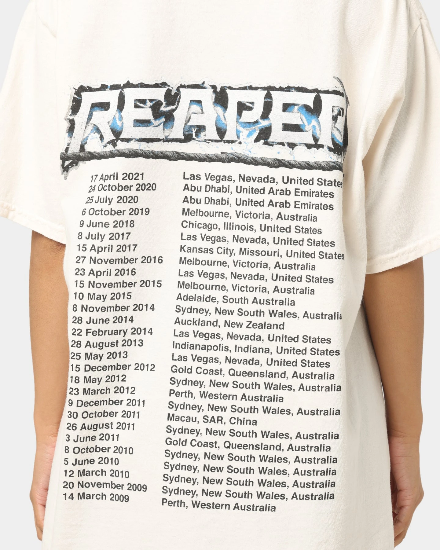 Goat Crew X Robert Whittaker Vintage T-Shirt Off White 6 Goat Crew X Robert Whittaker Vintage T-Shirt Off White - Image 4