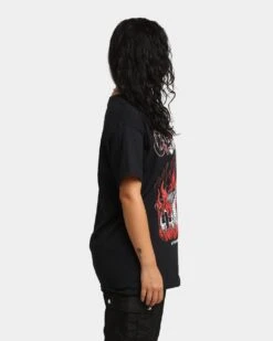 Goat Crew Chicago Vintage T-Shirt Black -Culture Kings Shop 02036779 YB001 womens 0050